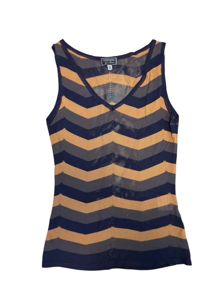 Versus Gianni Versace striped knit top