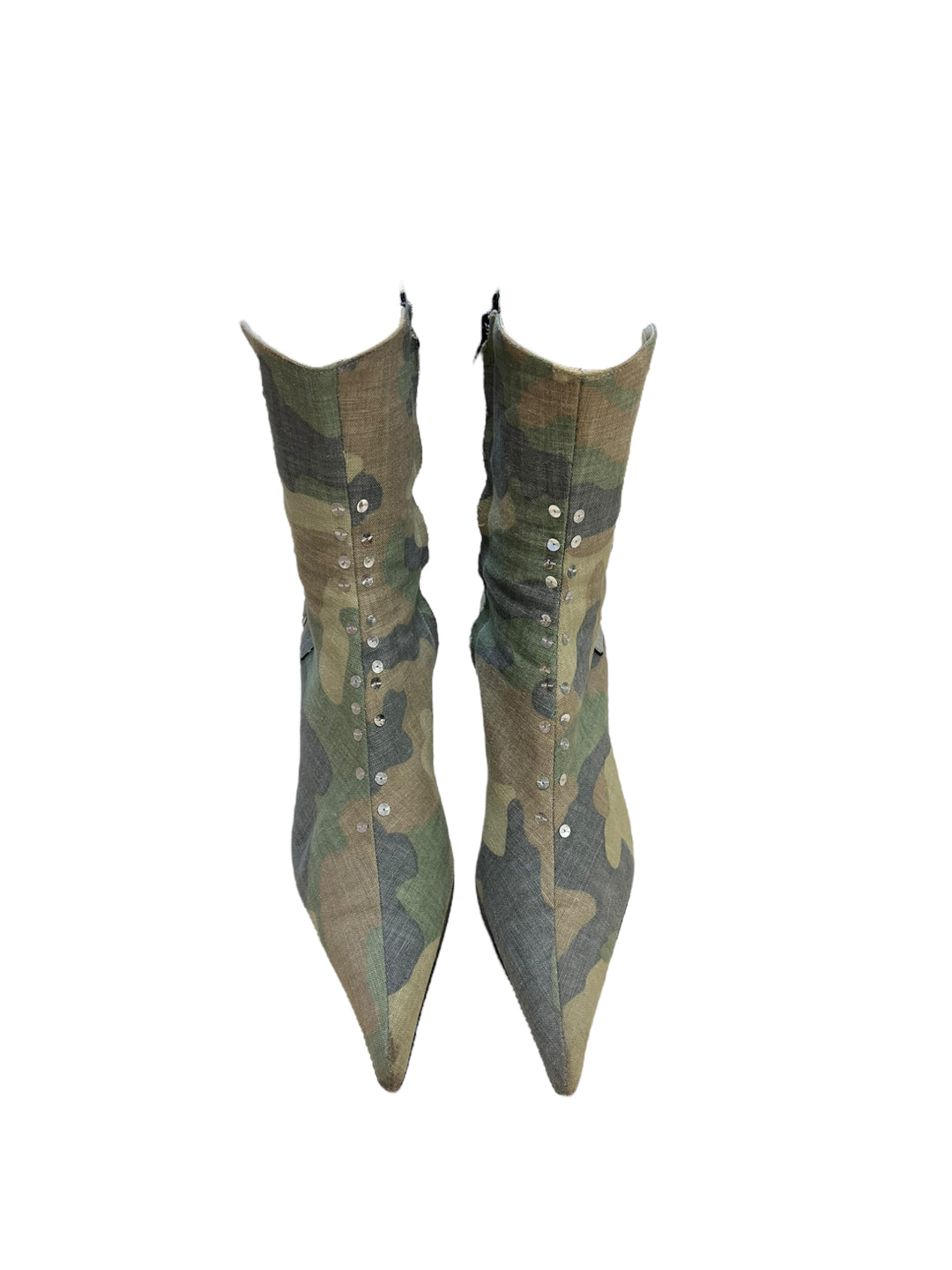John Richmond 2000’s camo heels boots size39
