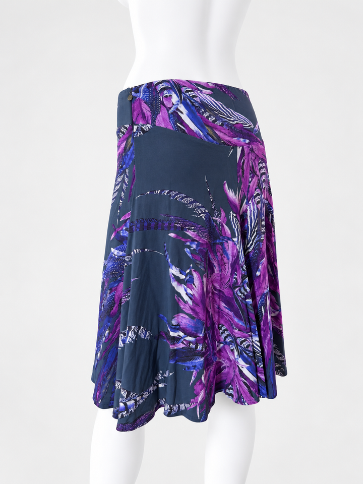 Just Cavalli vintage asymmetric skirt