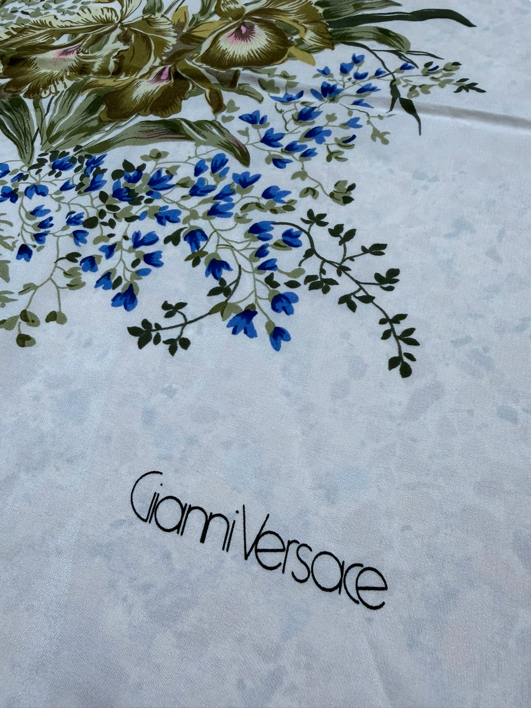 Gianni Versace 1980s Silk Scarf