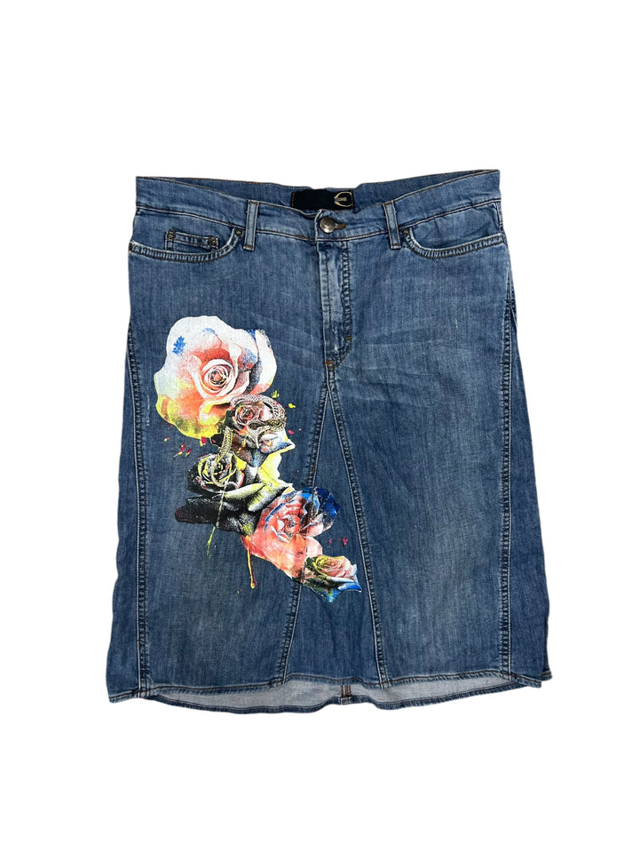 Just Cavalli vintage denim skirt MEDIUM(38/40)