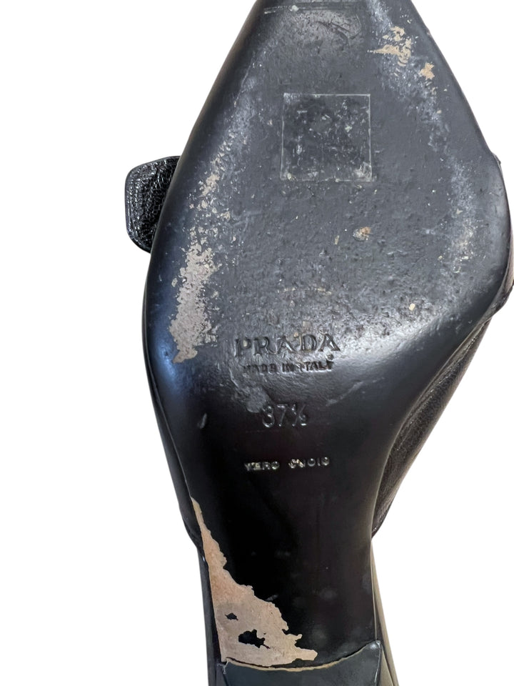 Prada Vintage Leather Heels