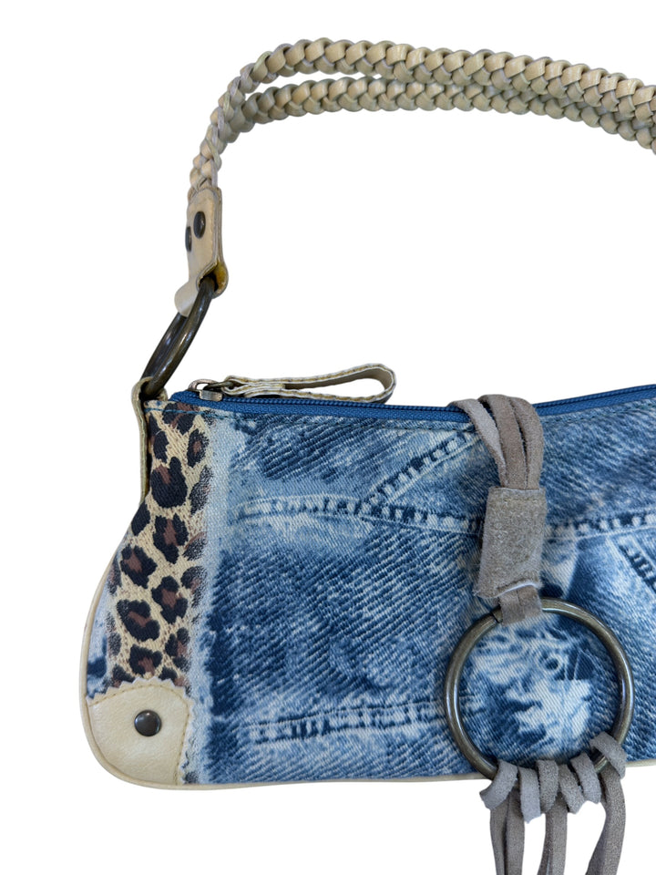 Rare vintage Guess denim mini shoulder bag