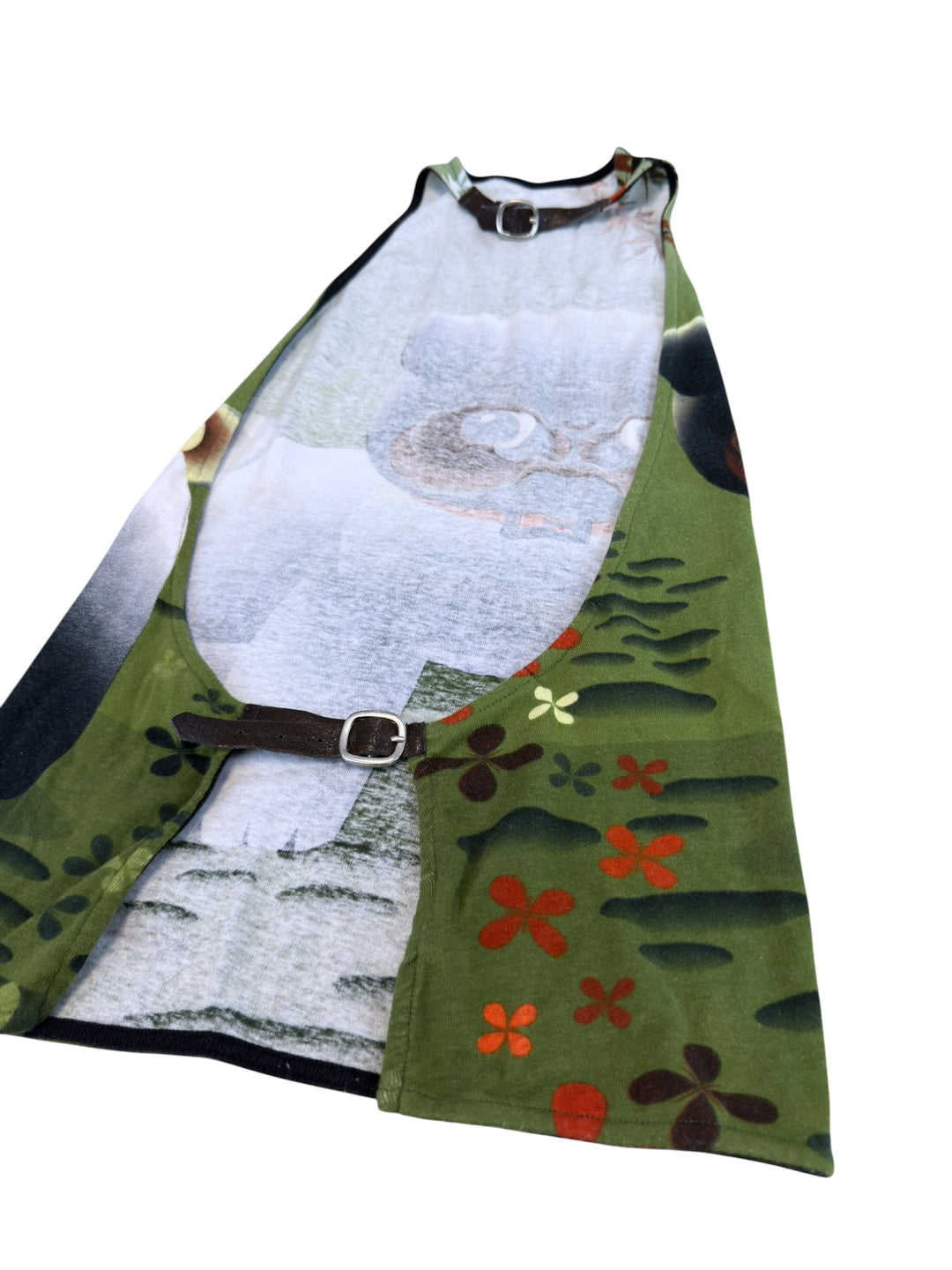 Custo Barcelona dog print halter top