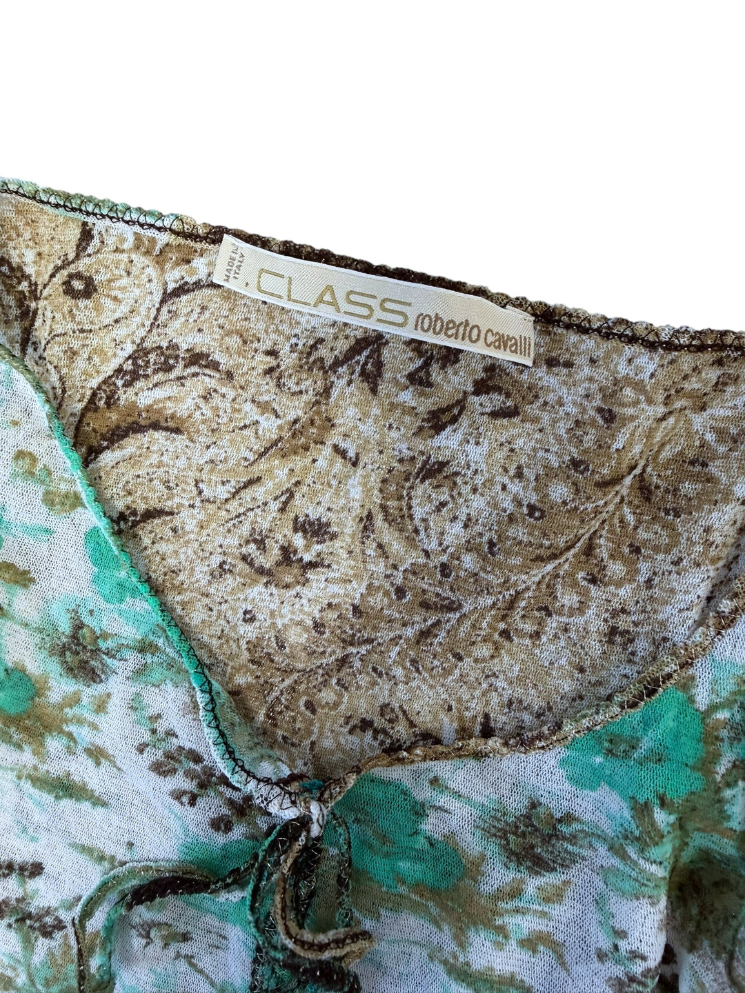 Class Roberto Cavalli Mesh Top