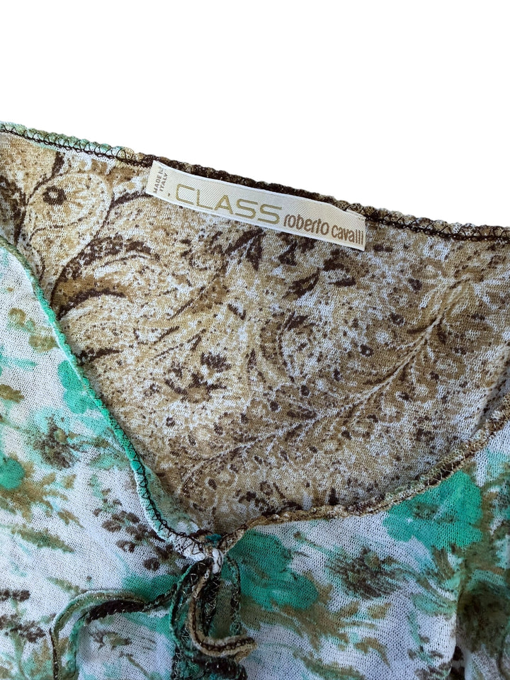 Class Roberto Cavalli Mesh Top