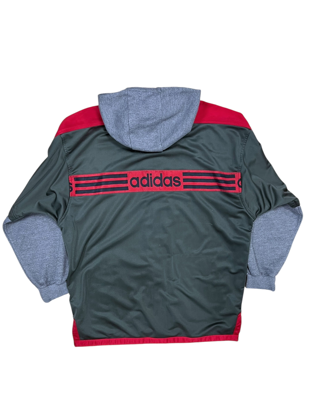 Adidas Vintage Hooded Jacket Men’s Medium