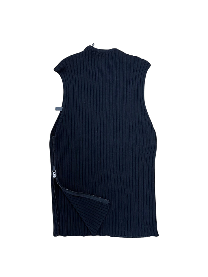 Killer Loop 2000’s side zippers sweater vest top Men’s small