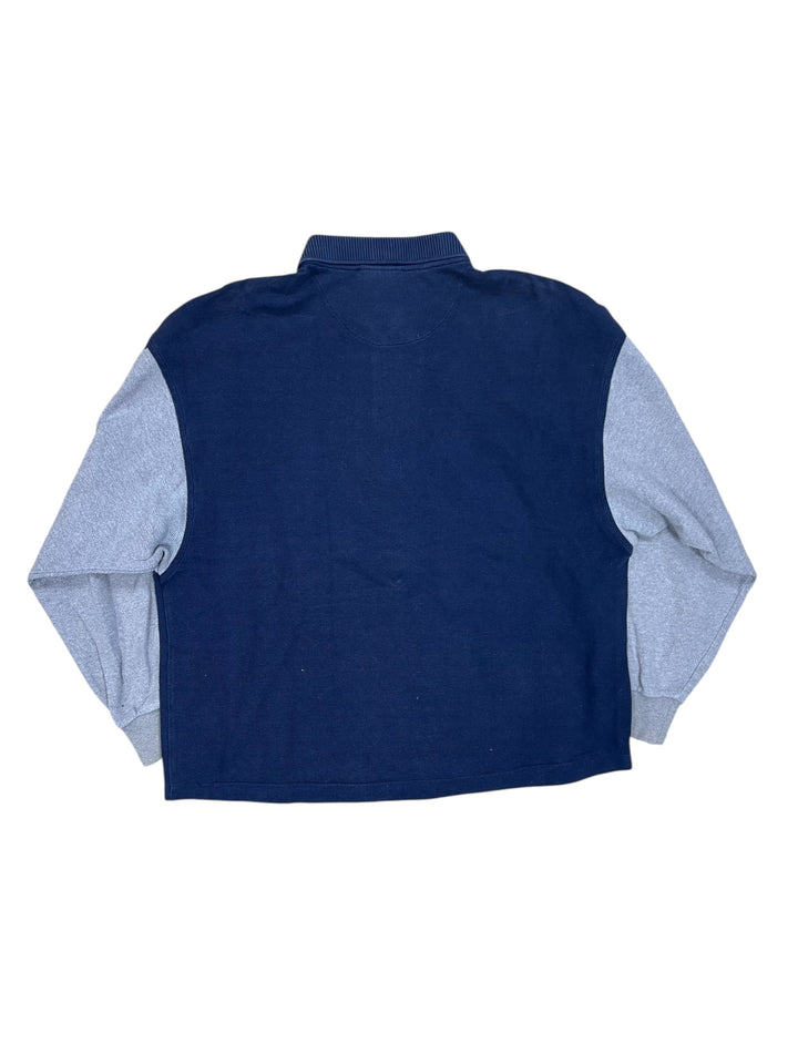 Adidas Vintage Long Sleeve Polo Sweatshirt Men’s Large