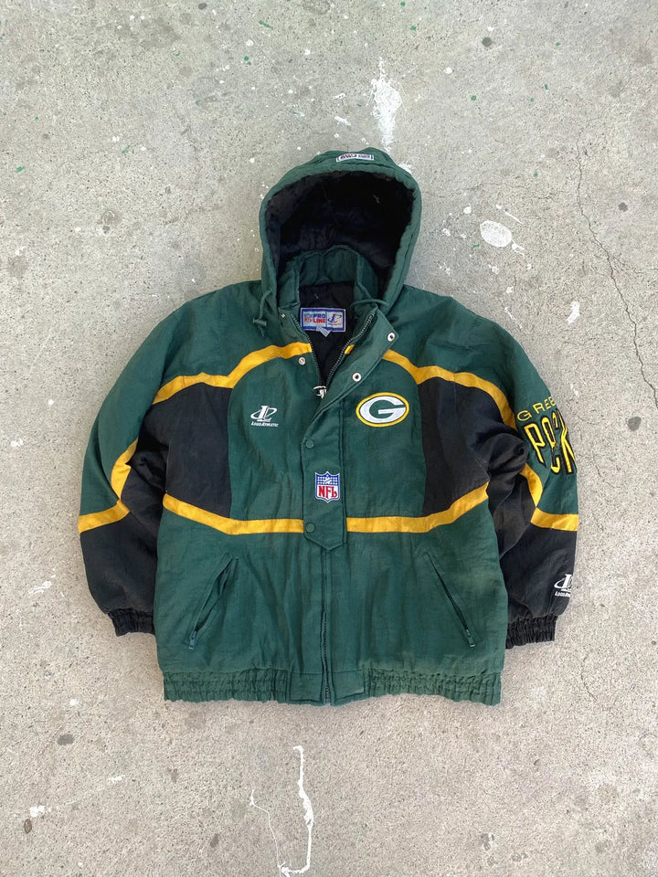 Vintage 90s NFL Green Bay Packers Jacket Large