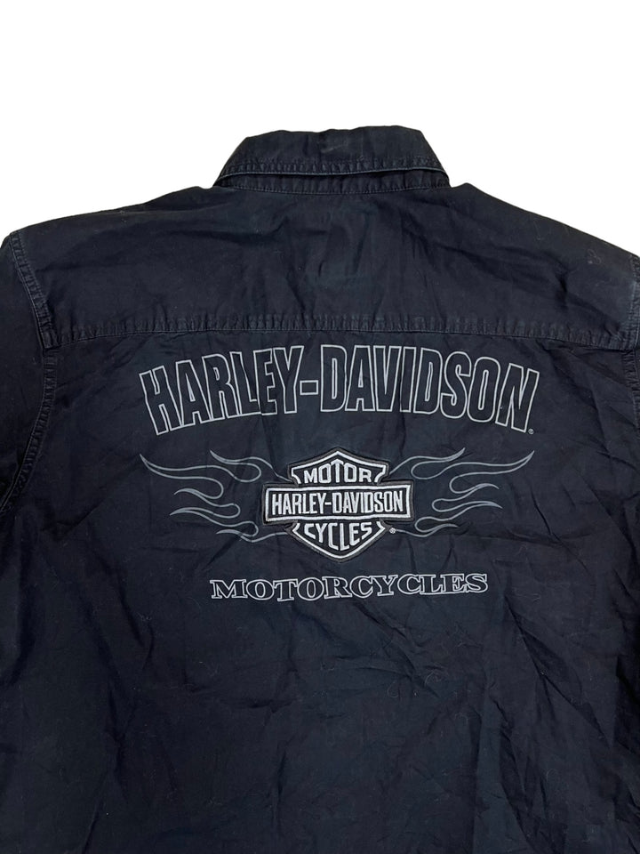 Harley-Davidson vintage embroidered logo shirt men’s extra large