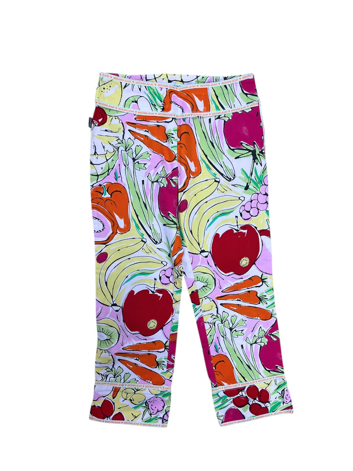 Vintage Moschino Jeans Fruit Print Capri Pants Small eu36
