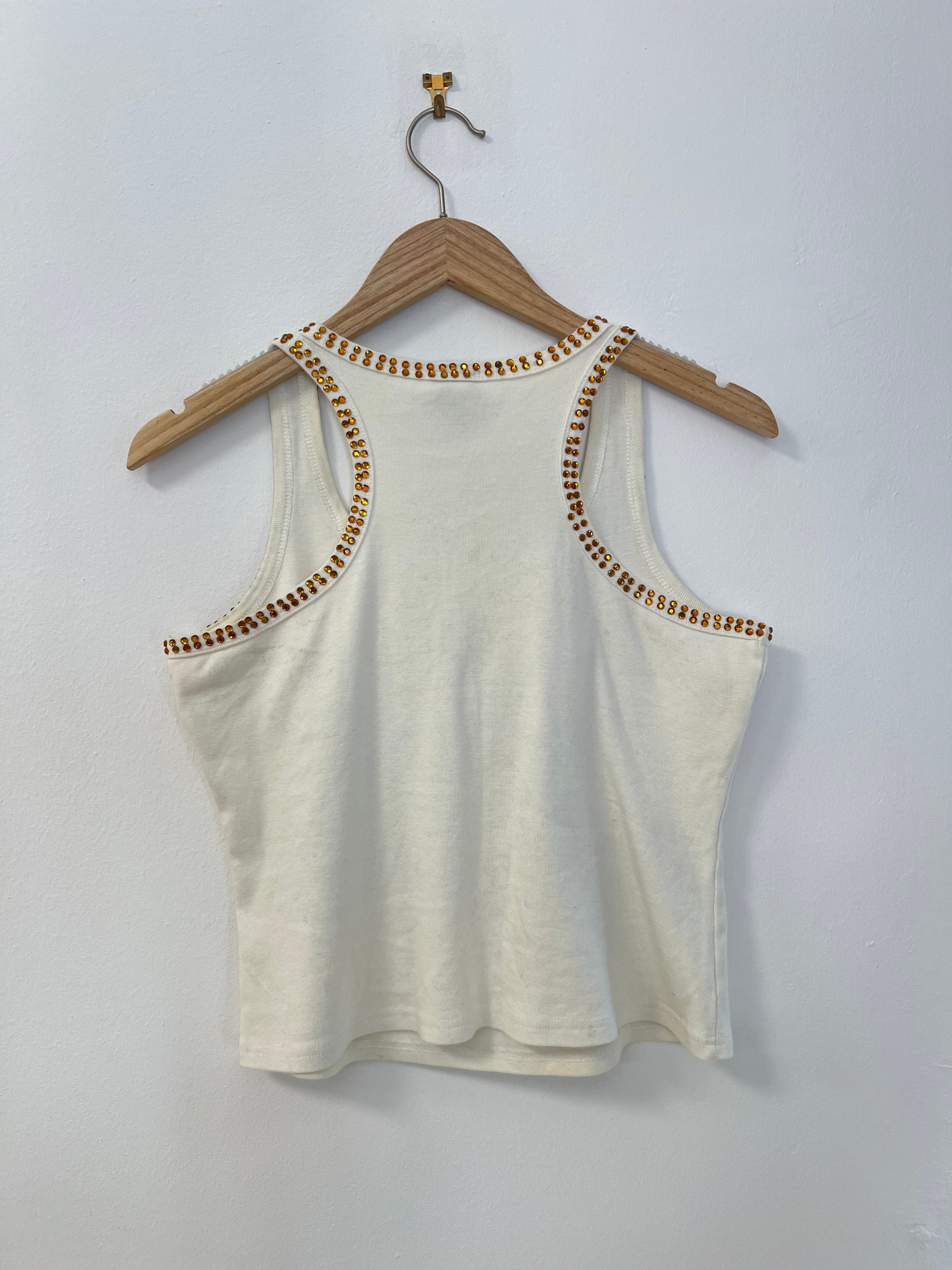 Dolce & Gabbana y2k Sequinned Tank Top – Rats Vintage