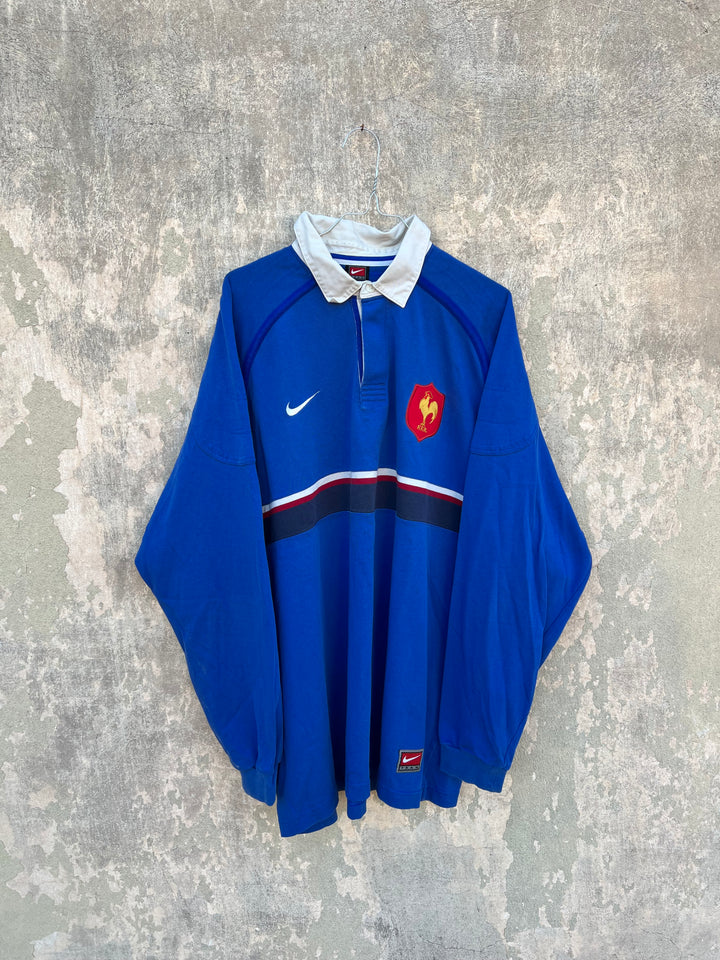 Nike vintage 1999/2000 French Rugby Polo Sweatshirt Men’s XXL