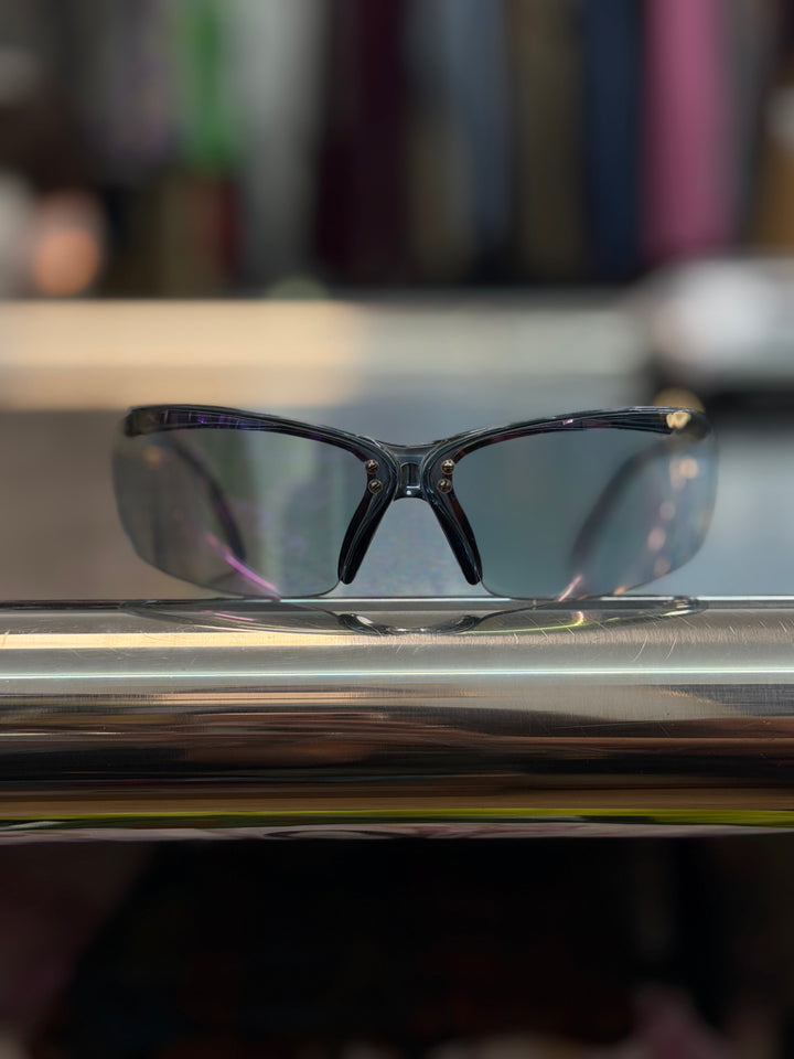 Dolce&Gabbana 2000s purple shield sunglasses