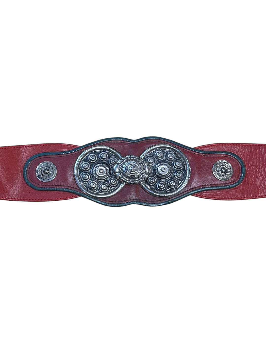 Vintage high waisted leather belt