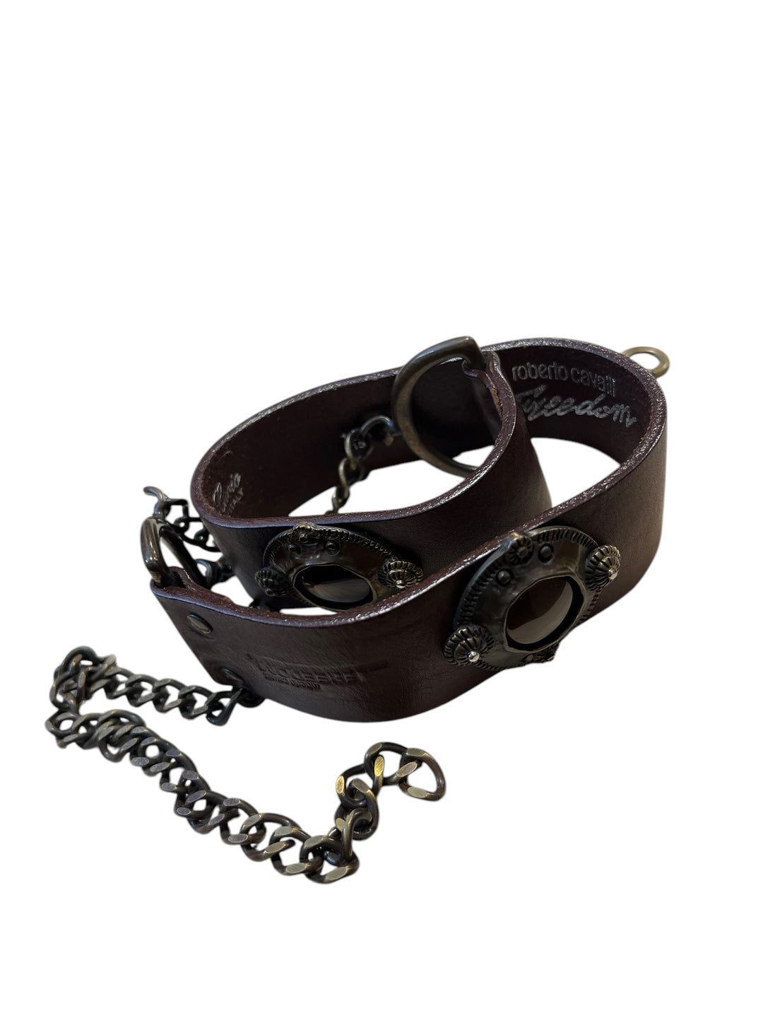 Roberto Cavalli Freedom collection leather belt