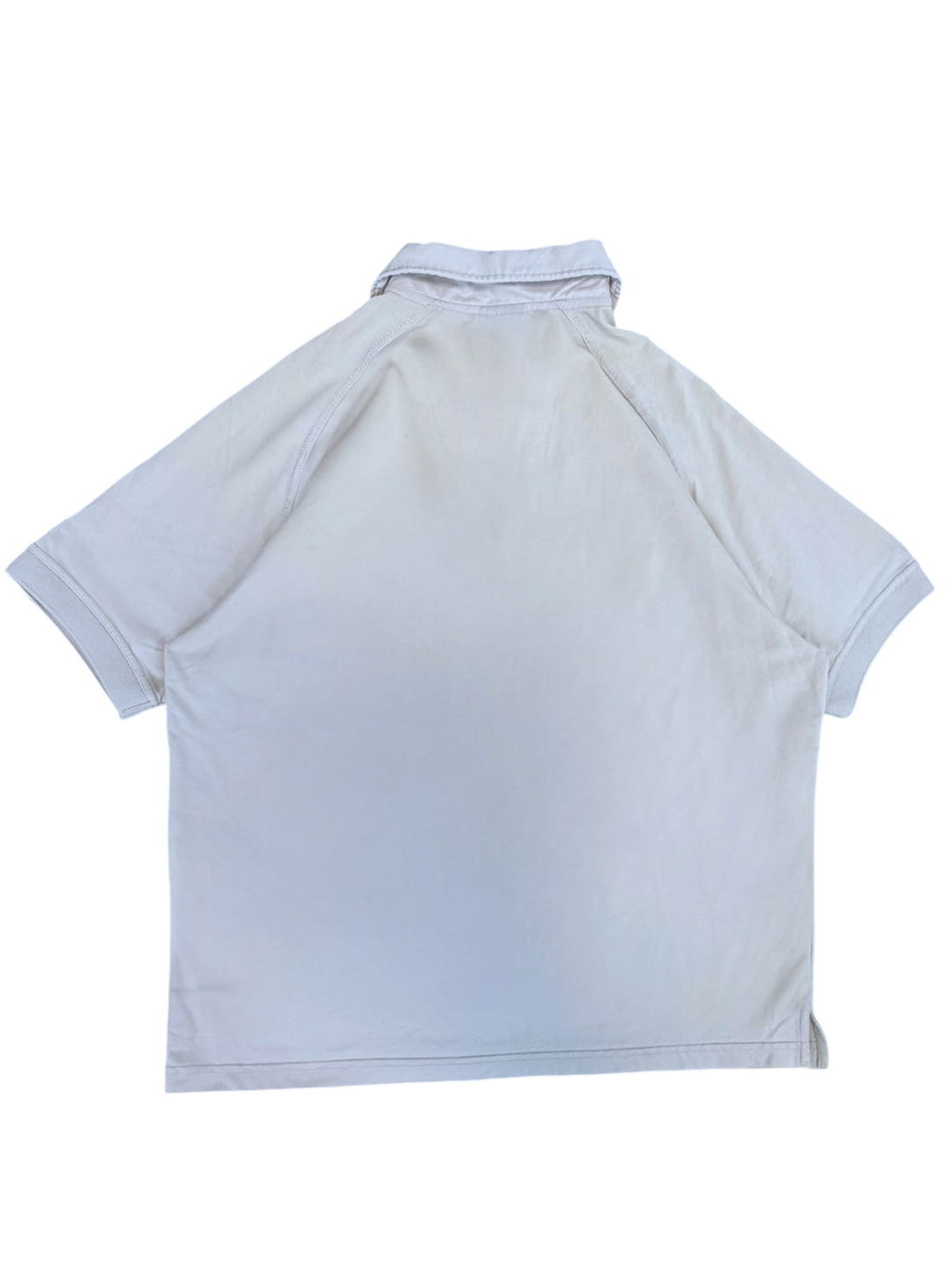 John Richmond embroidered half zip polo