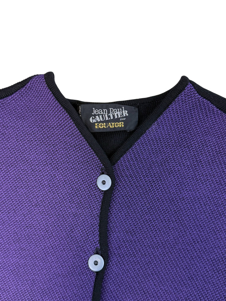 Jean Paul Gaultier pour Equator wool knit vest