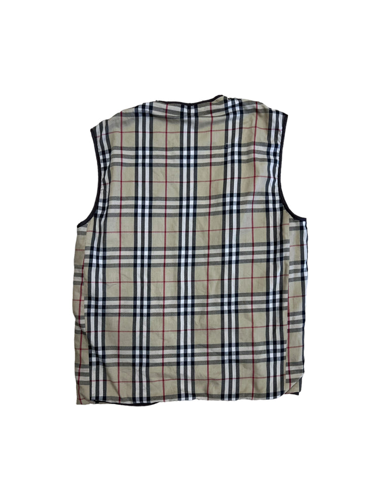 Burberry Nova Check Vest Liner For Coat Women's Medium