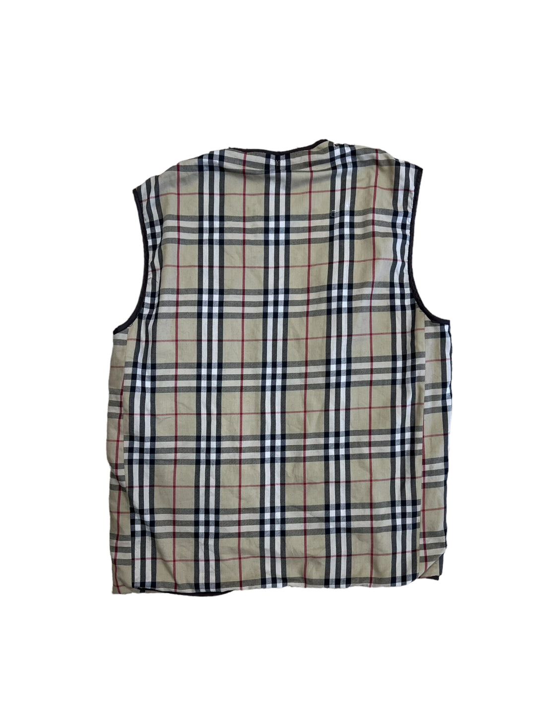 Burberry Nova Check Vest Liner For Coat Women's Medium