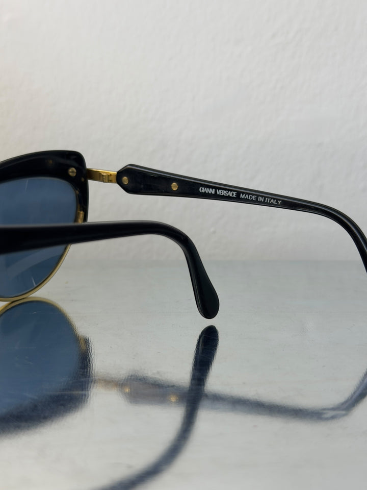 Versace deadstock 1990s vintage cat-eye sunglasses