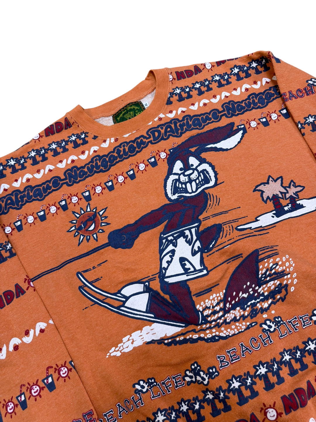 Navigation D’Afrique Bugs Bunny water ski sweatshirt