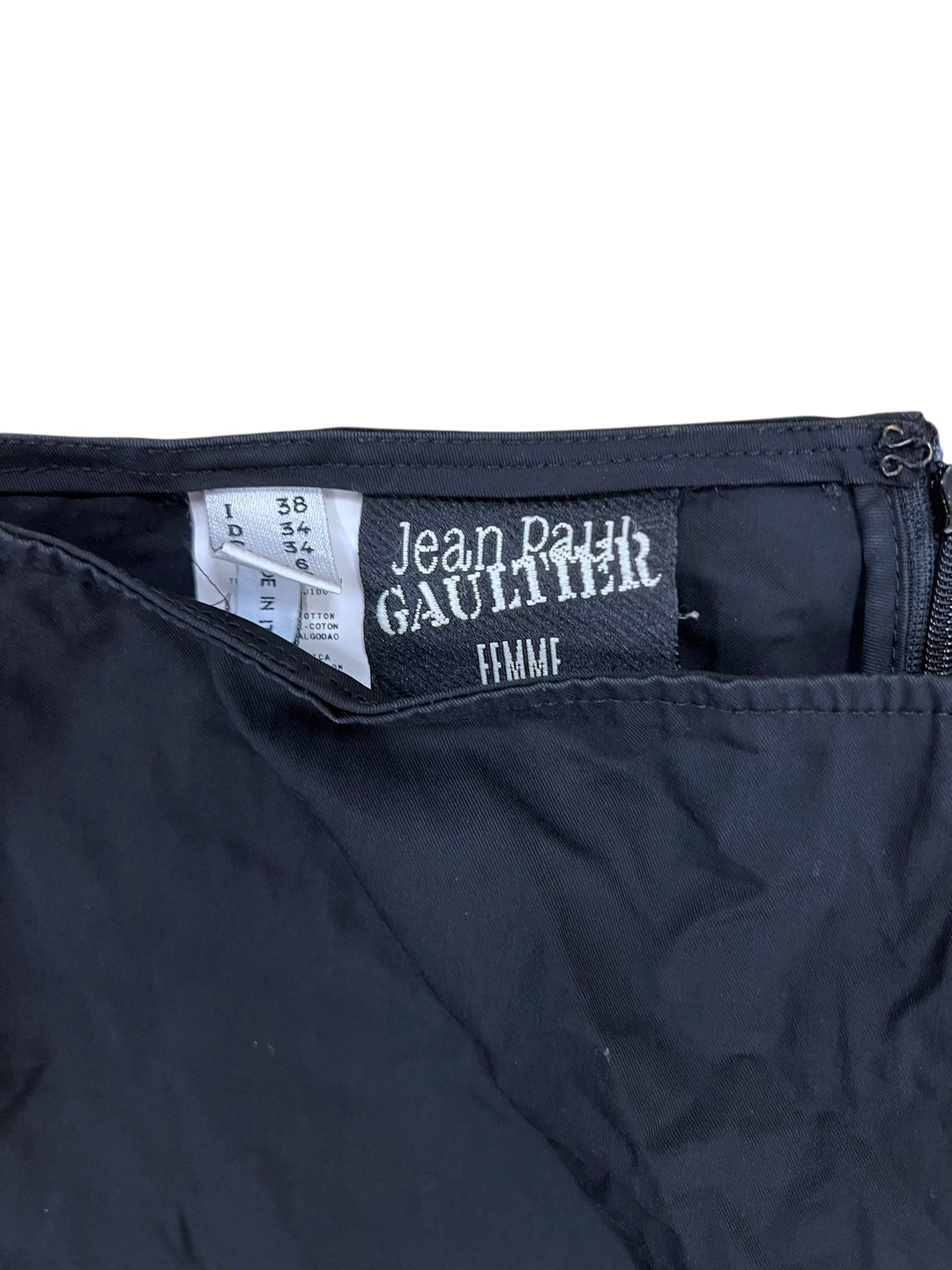 Jean Paul Gaultier Femme Vintage High-Waisted Tapered Pants Extra Small eu32