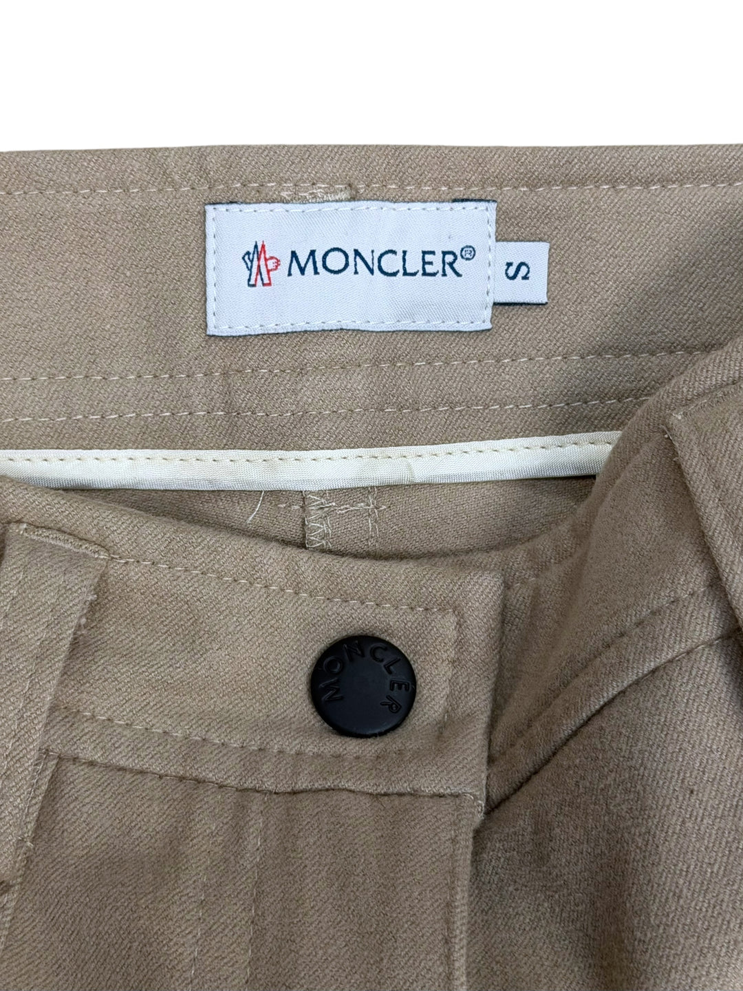 Moncler Late 1990s Utility Capri Trousers Small