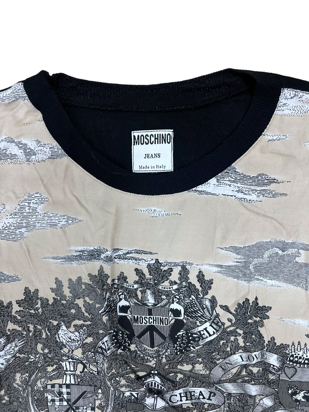 Moschino y2k archive print T-shirt Women's Medium