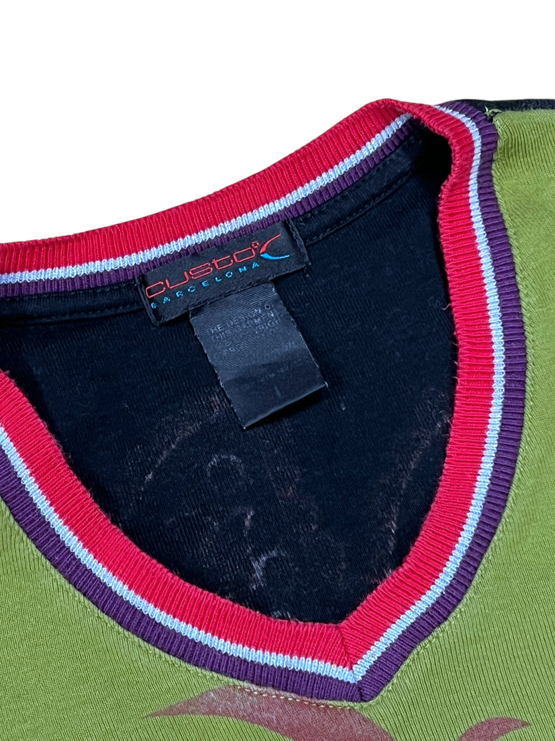 Custo Barcelona Vintage Long Sleeve Top Medium