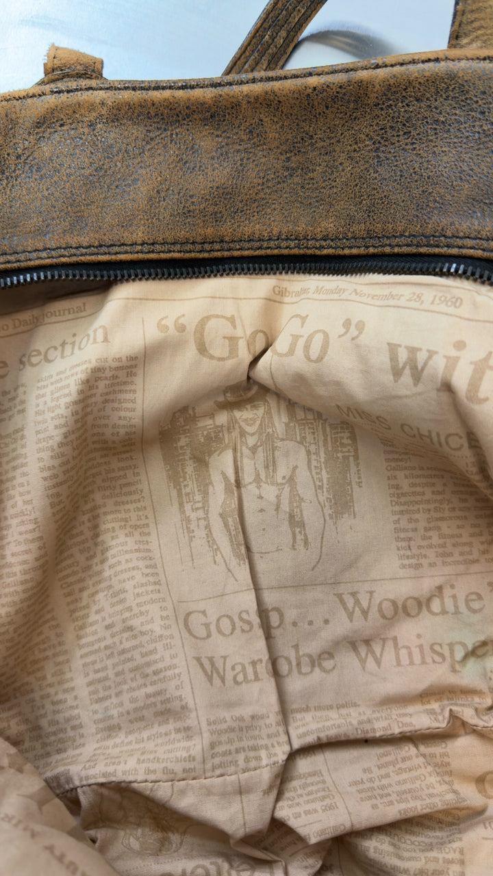 Galliano rare archive 2007 portrait Boston bag