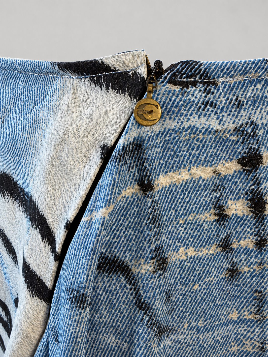 SS2002 Just Cavalli zebra skirt