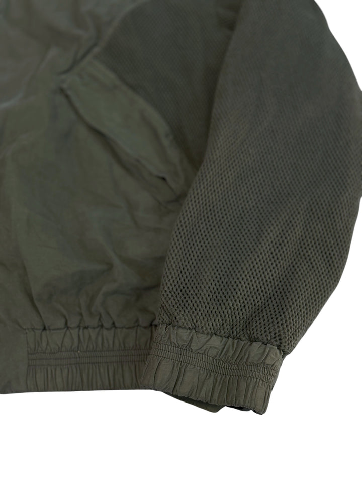 Missoni 1990s mesh panel bomber jacket