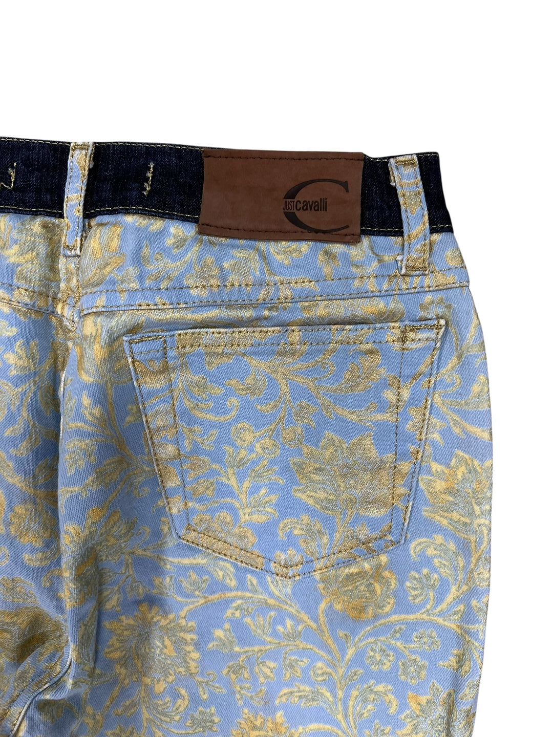 Just Cavalli Baroque Floral Denim Jeans Medium(eu38)