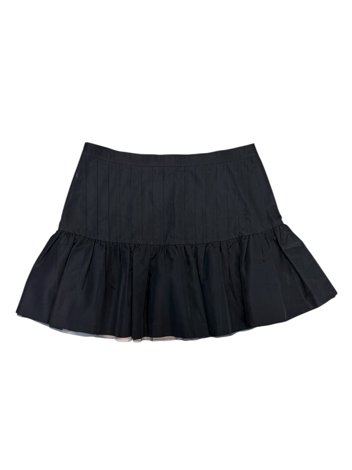 Blugirl Blumarine ruffled black mini skirt medium