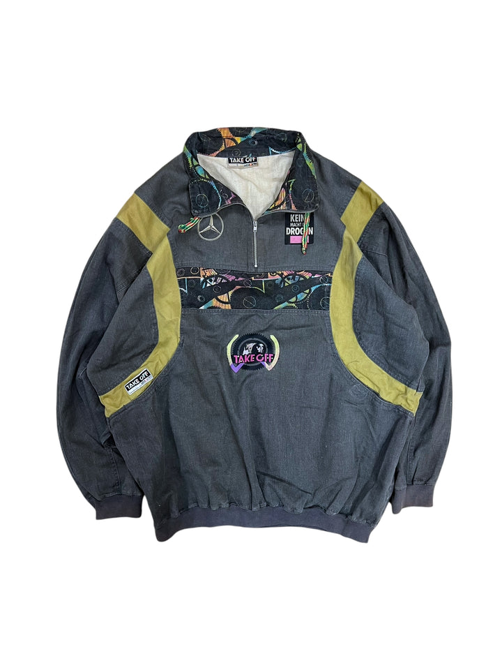 Adidas take off 1990’s pullover jacket Men’s extra large