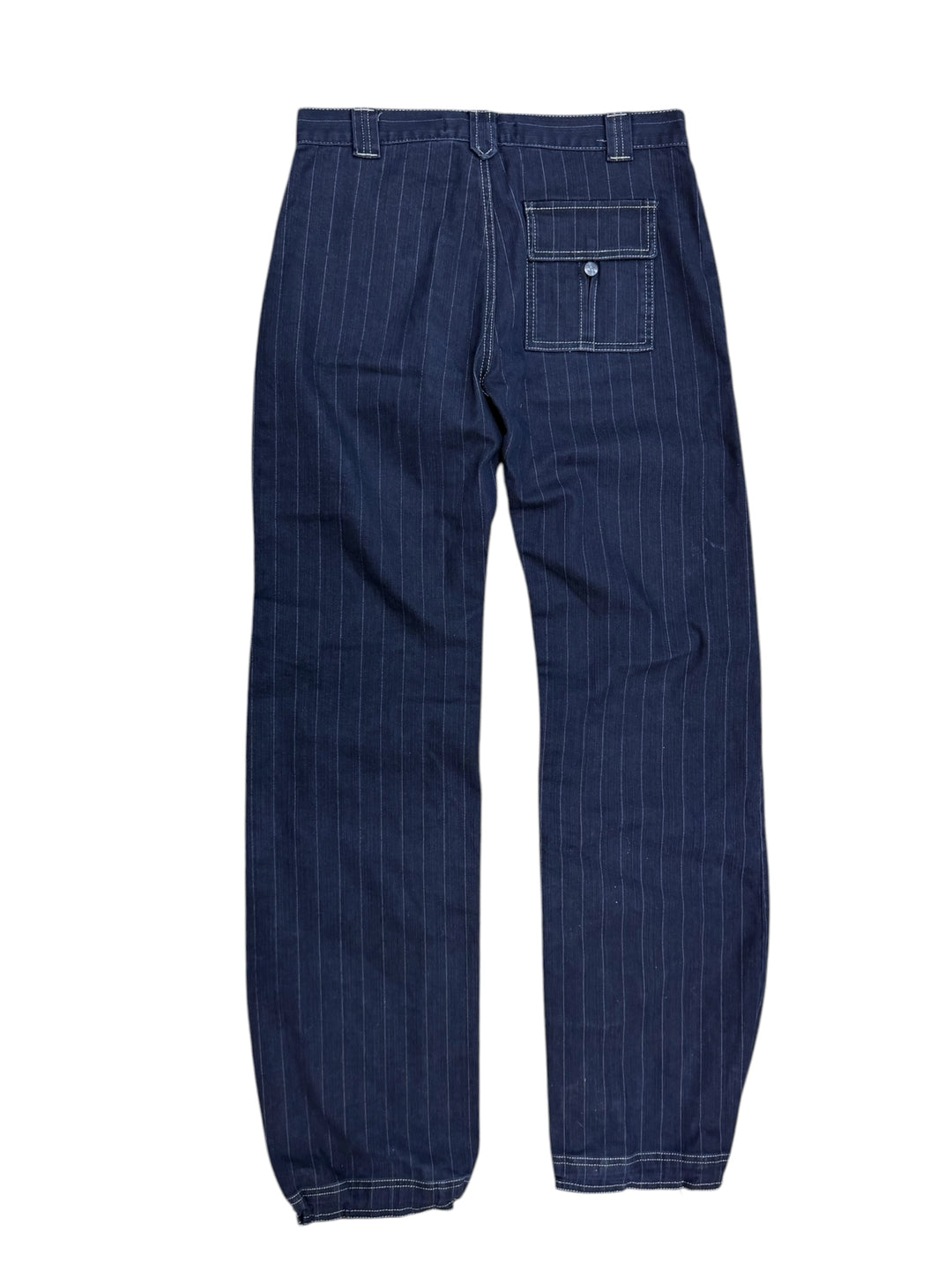 Just Cavalli Striped Denim Pants 2000's medium