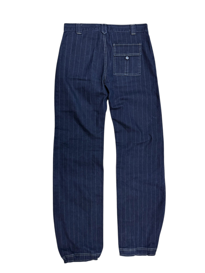Just Cavalli Striped Denim Pants 2000's medium