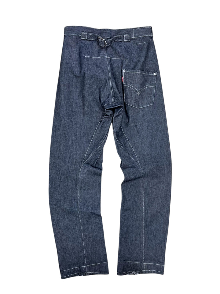 Levi’s vintage silver grey women’s jeans small eu34