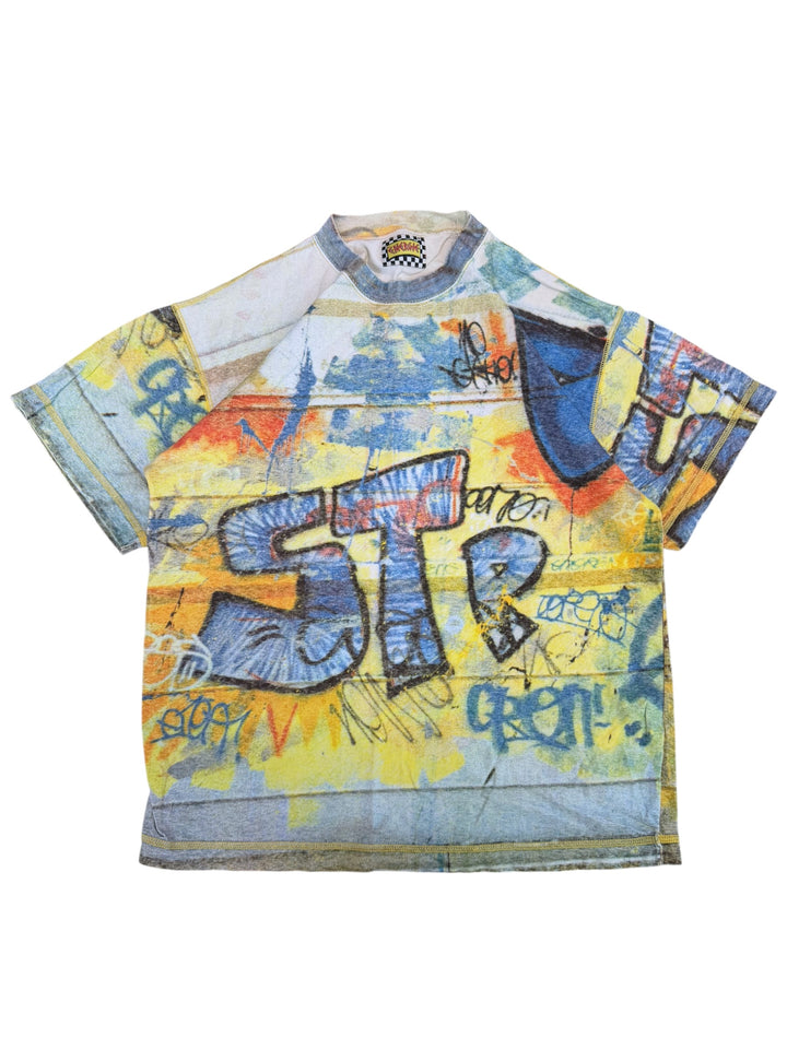 Energie graffiti all-over print t-shirt