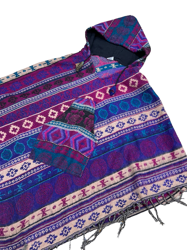 Onesize hooded Poncho made in India