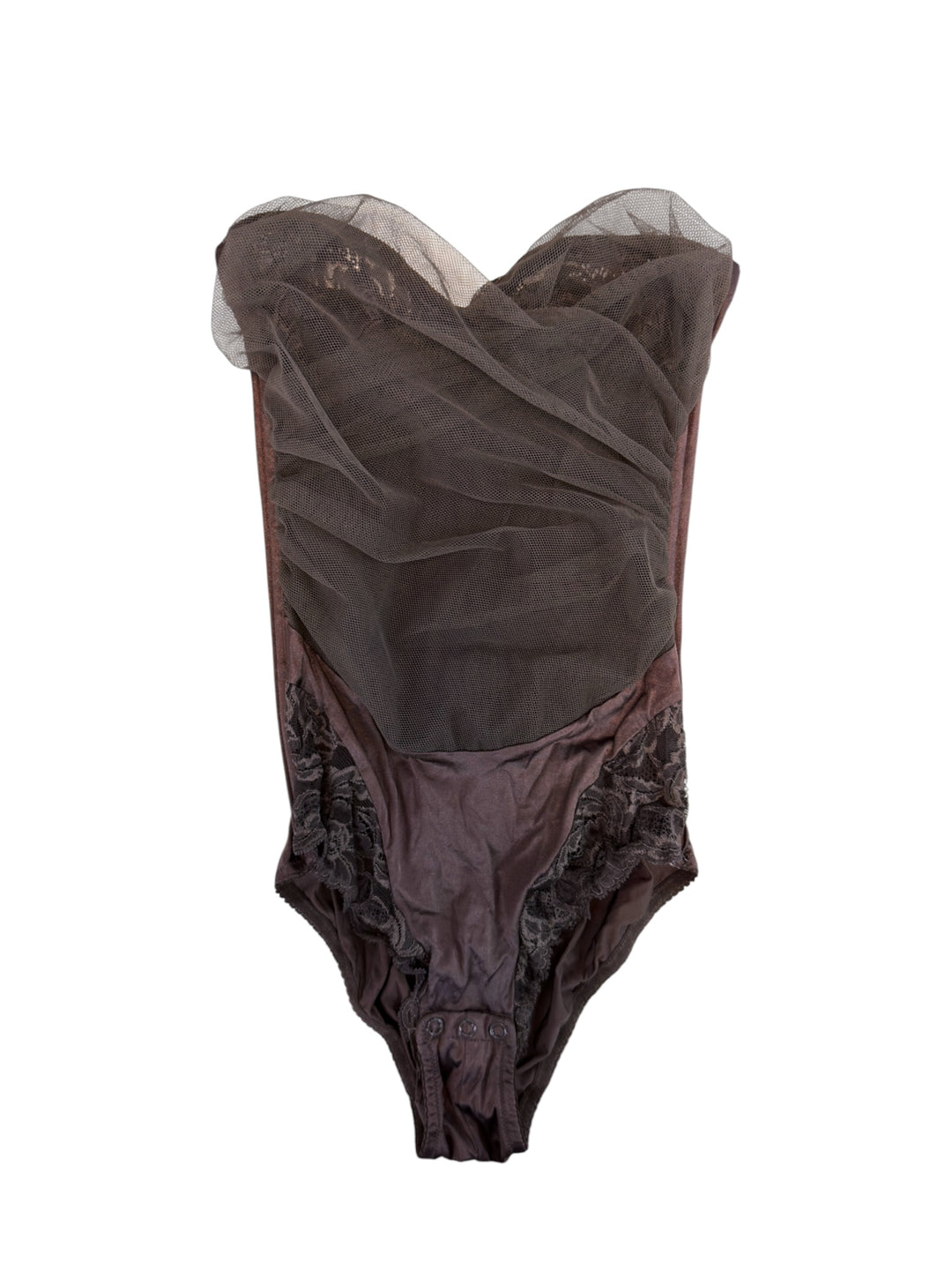 La Perla draped tulle lace bodysuit