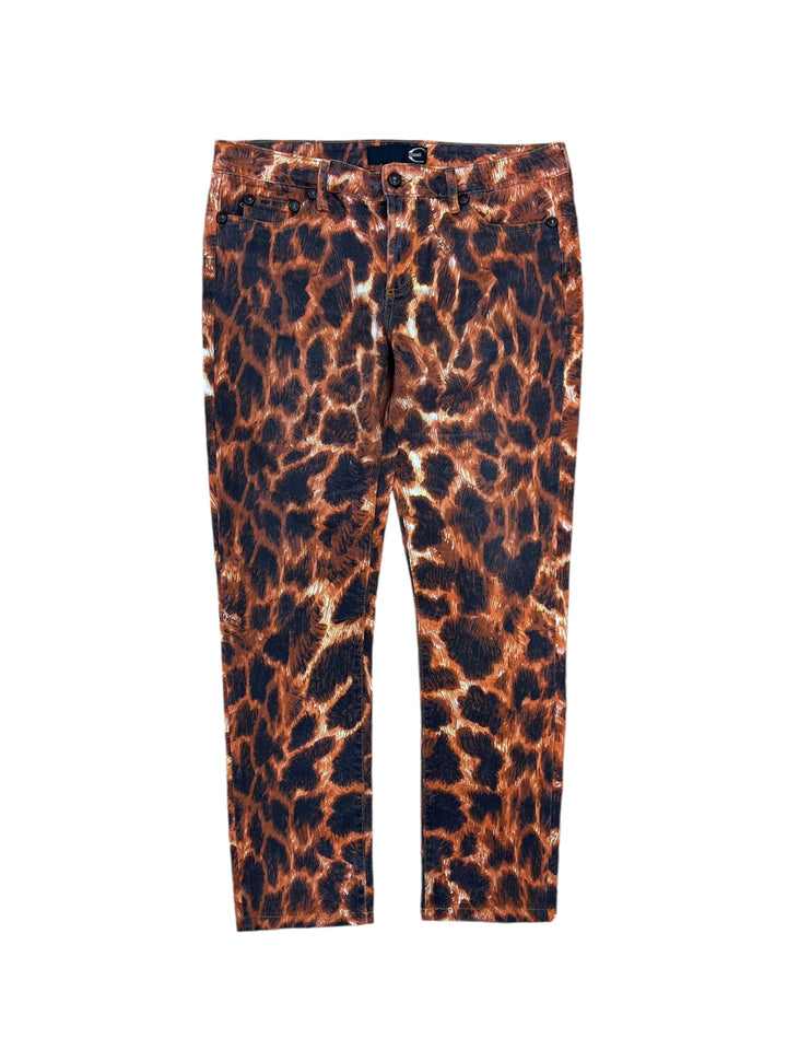 Just Cavalli vintage leopard jeans women’s medium(38)