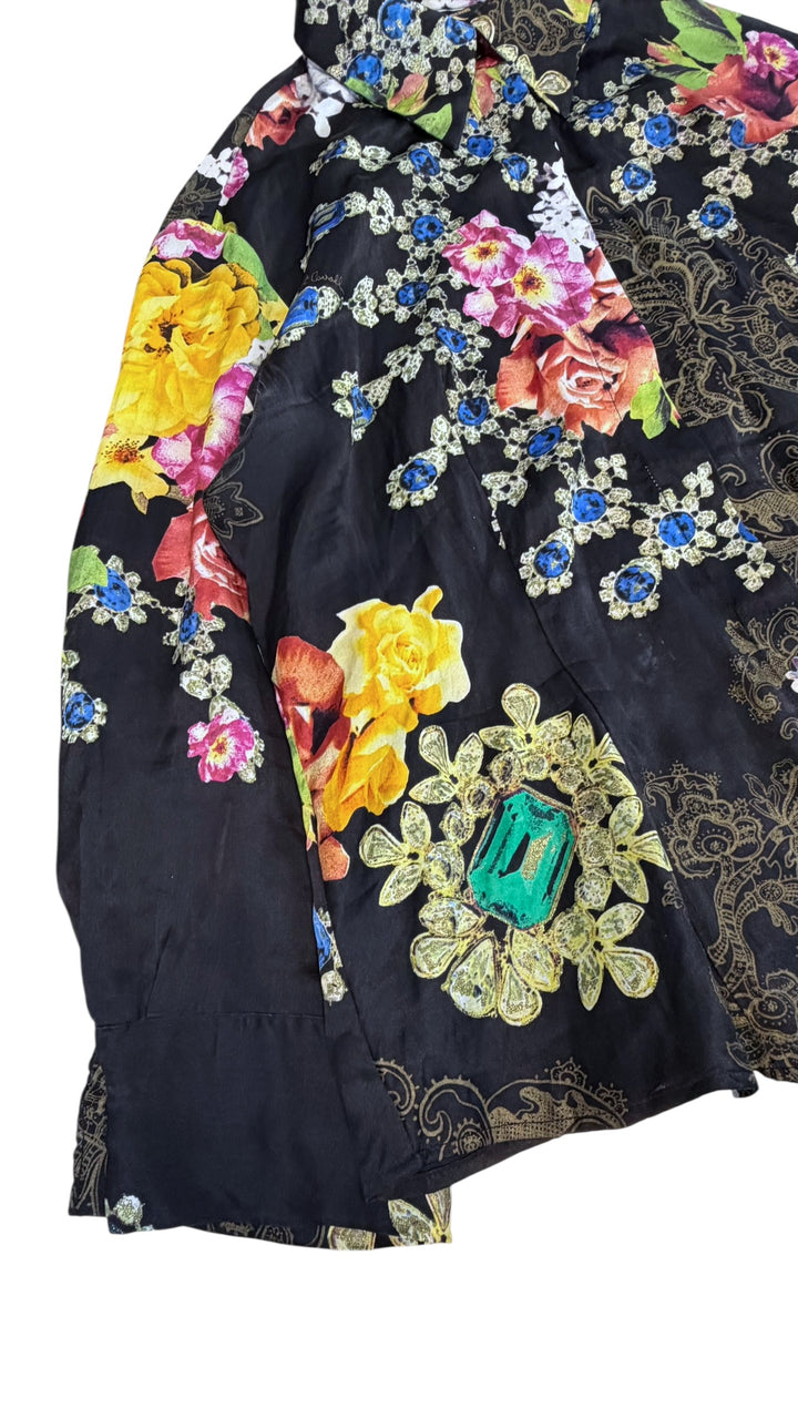 Just Cavalli 2006 silk print shirt