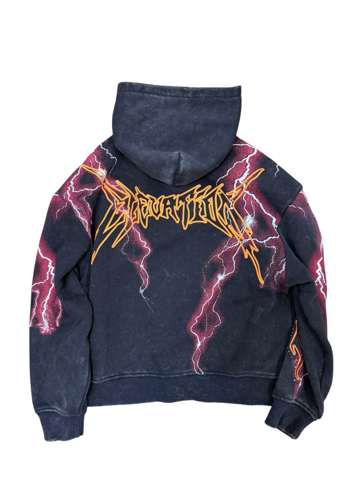 Smoke Rise graphic embellished hoodie