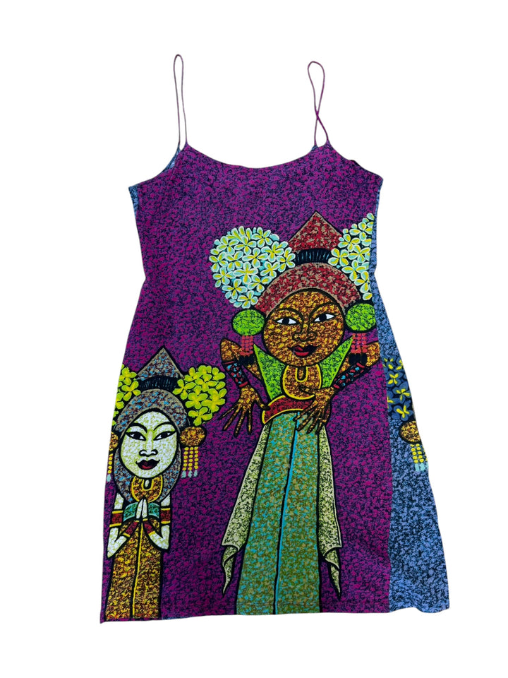 Custo Barcelona vintage graphic dress