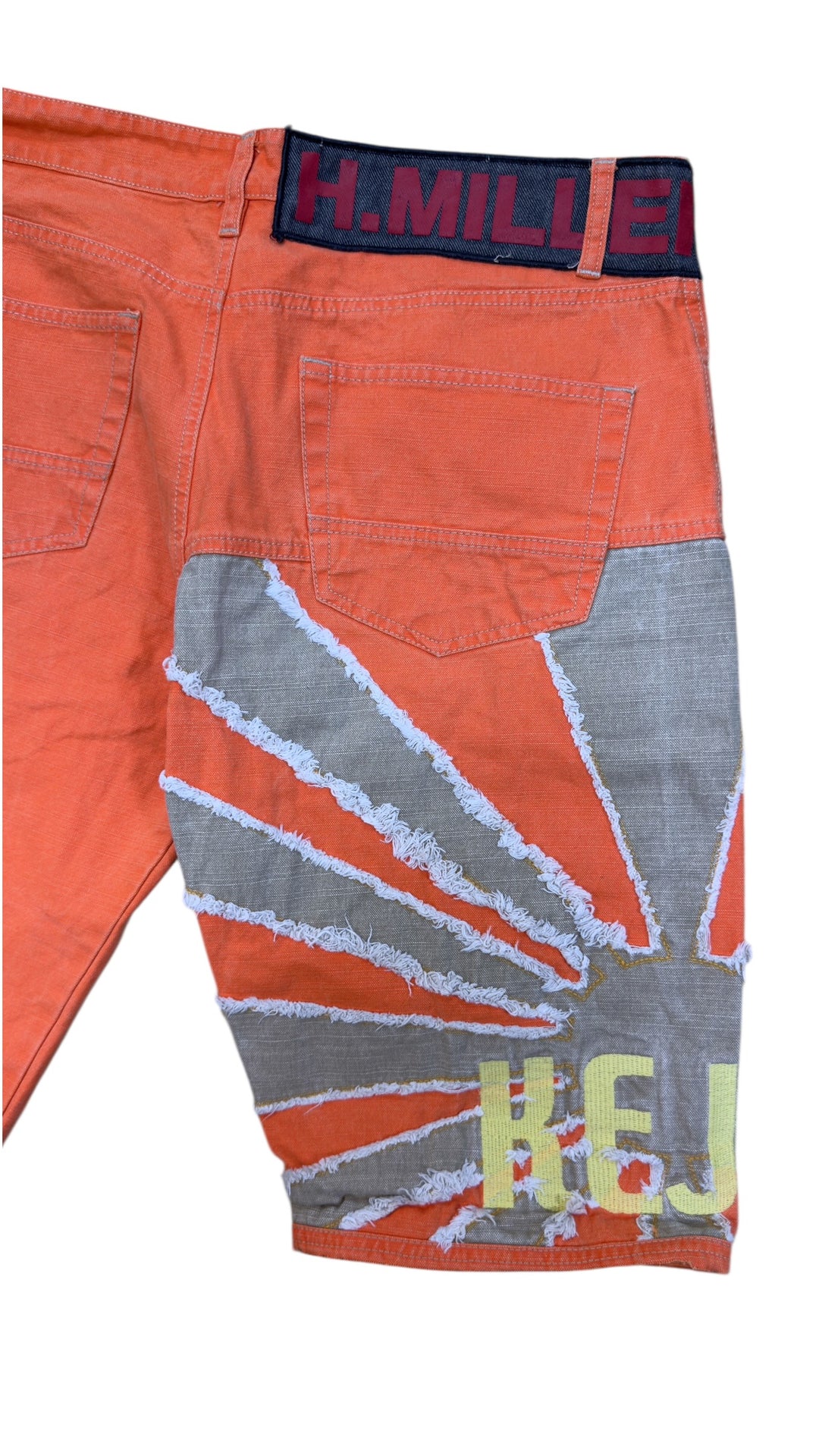 KEJO Karacol denim shorts rising sun large