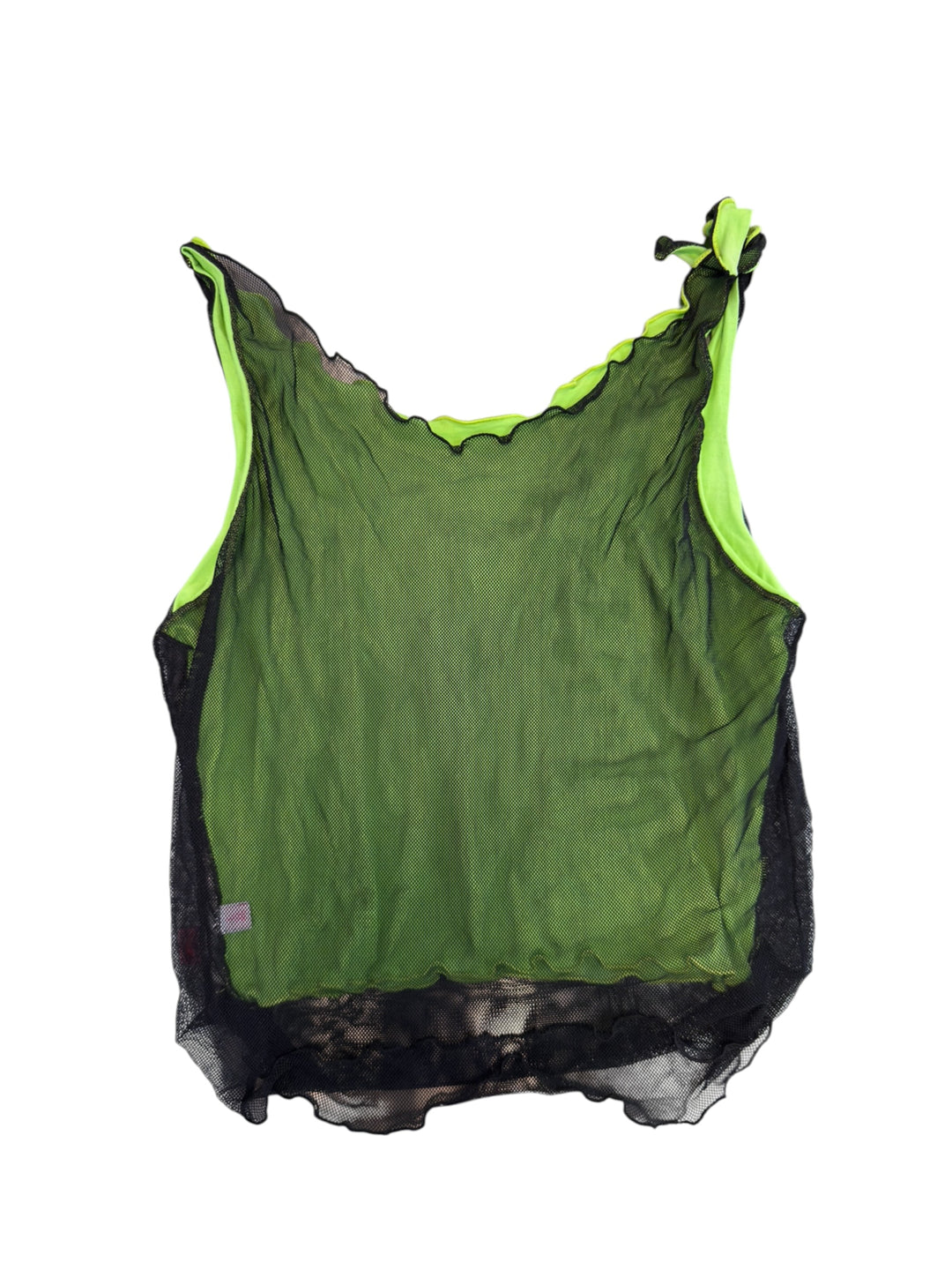 Fiorucci reversible mesh tank top