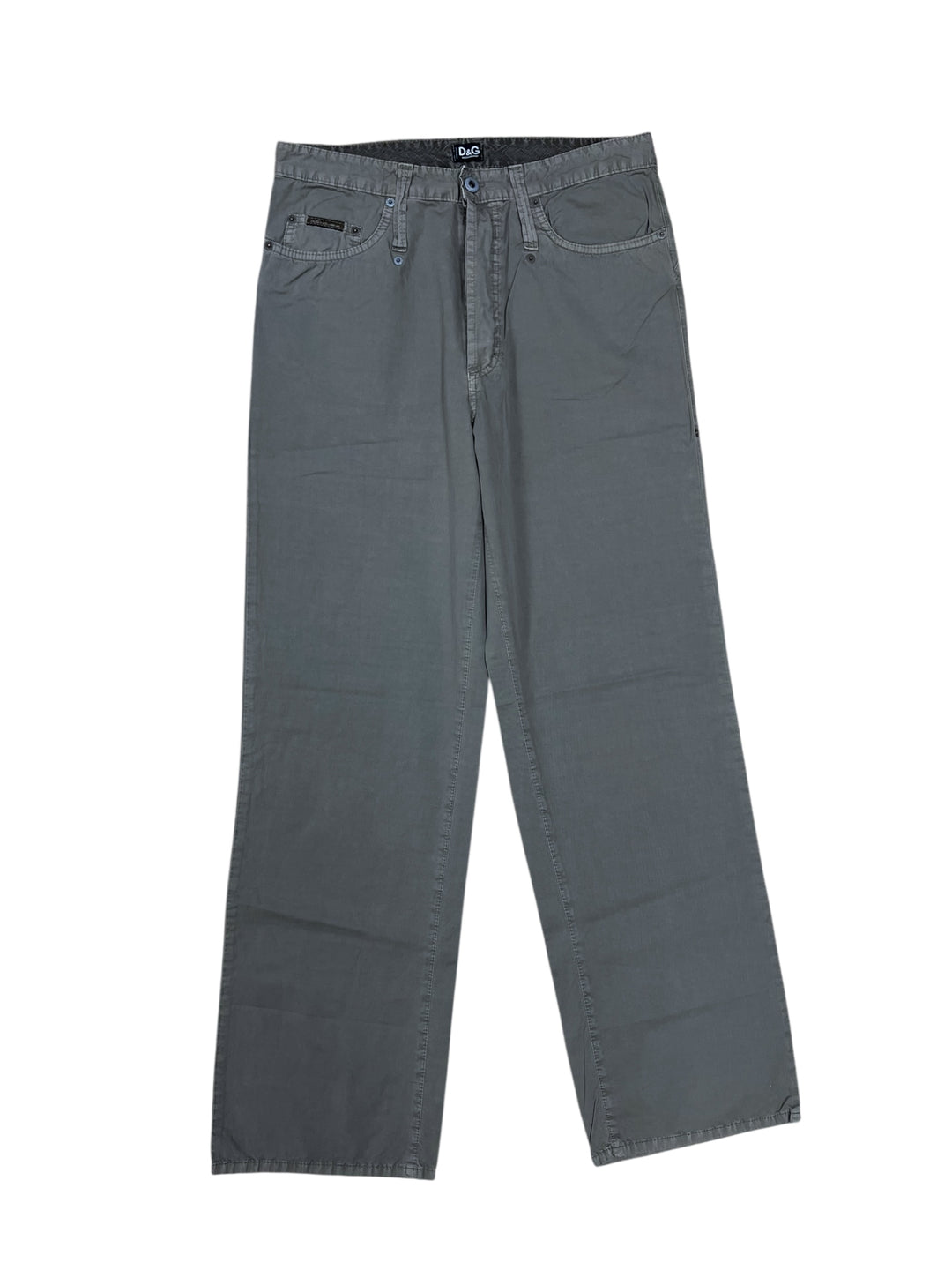 Dolce & Gabbana Cotton Straight Leg Pants Men’s Medium 33/47